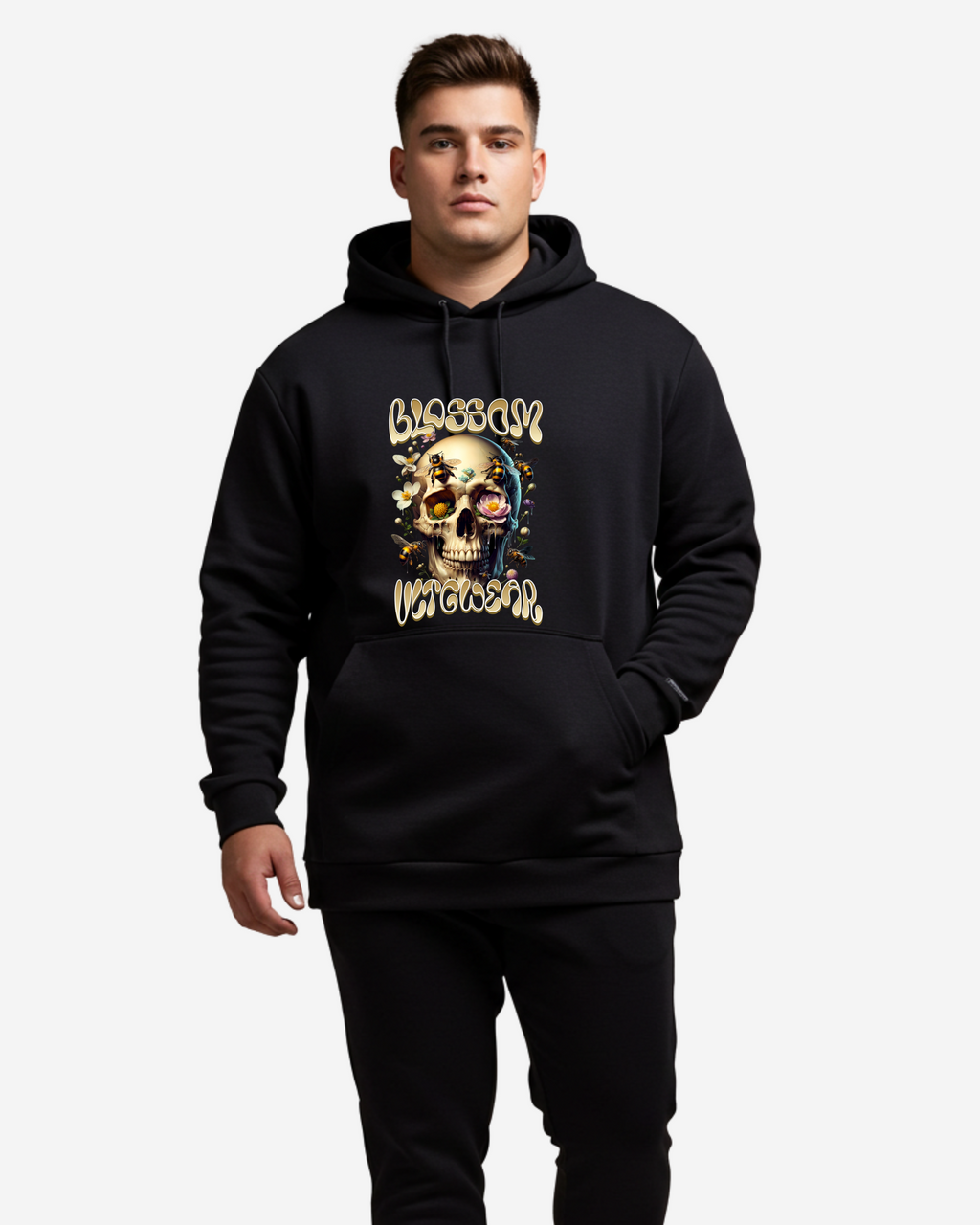 Blossom Men's Oversized Hoodie