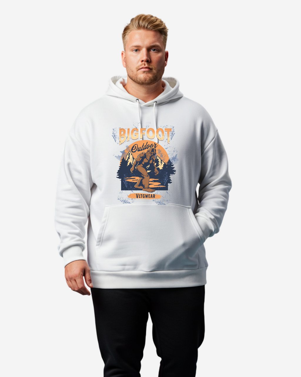 Bigfoot Outdoor Men's Oversized Hoodie
