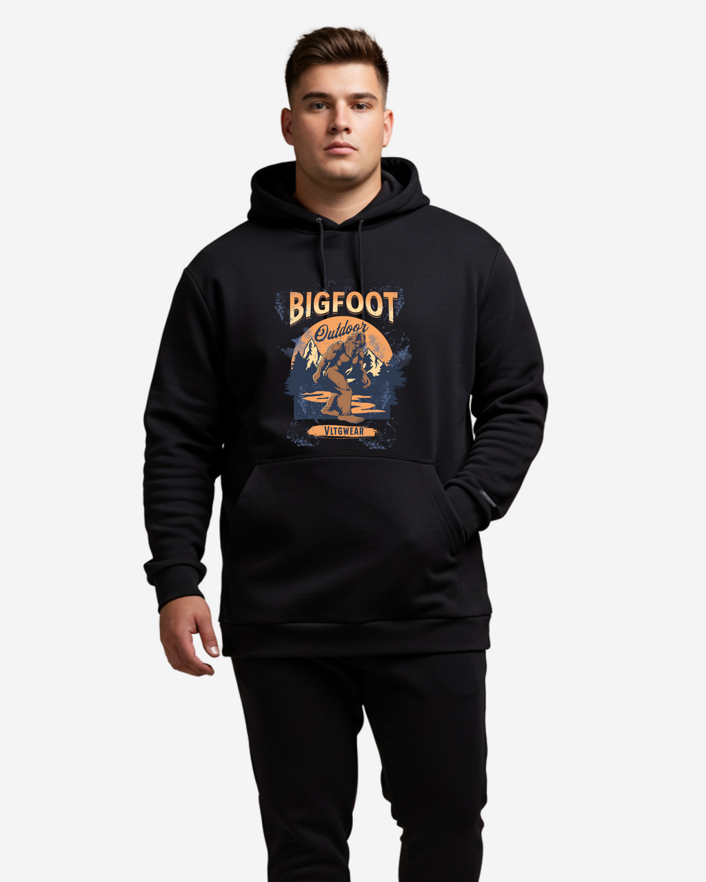 Bigfoot Outdoor Men's Oversized Hoodie