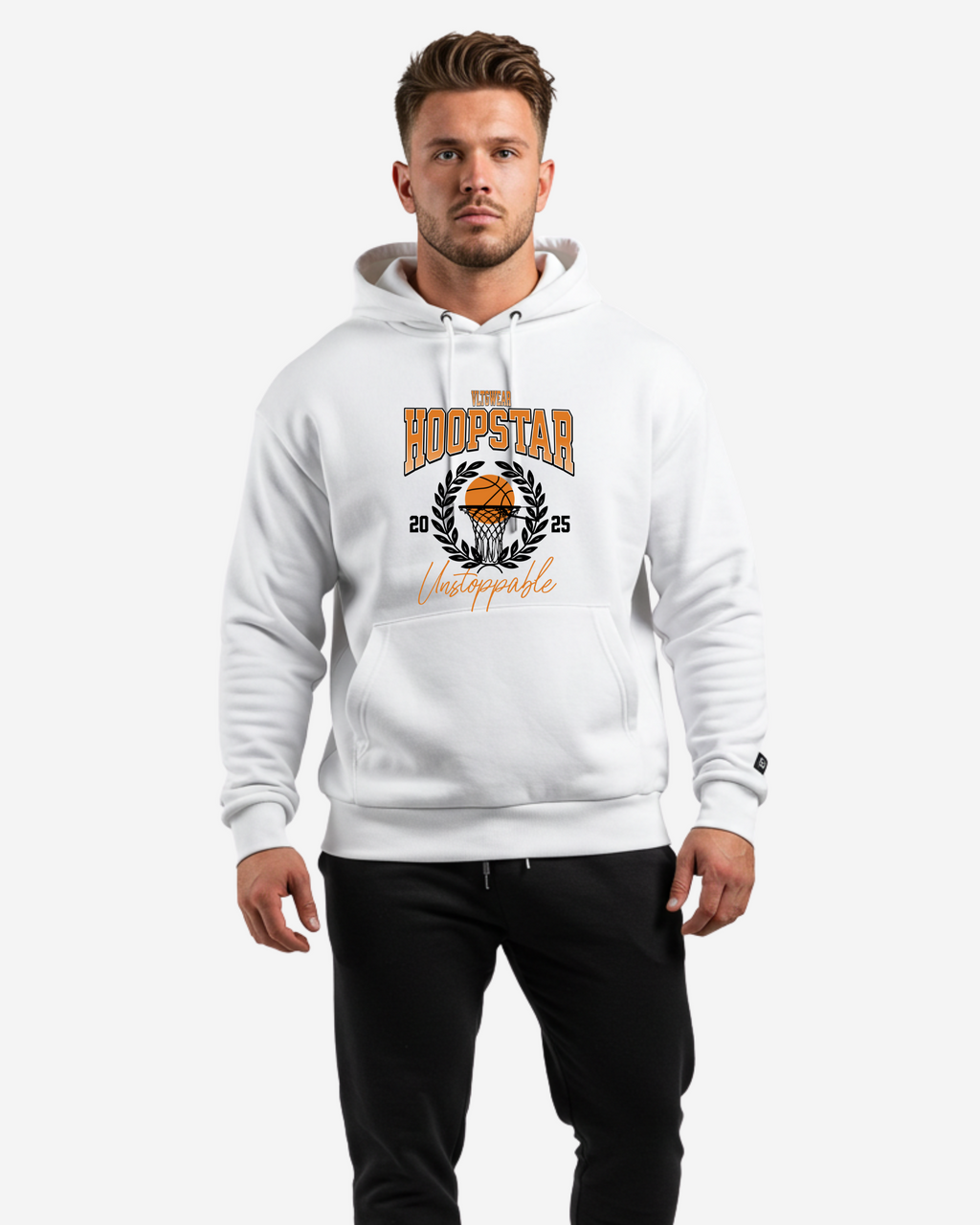 Basketball Sports Game Men's Oversized Hoodie