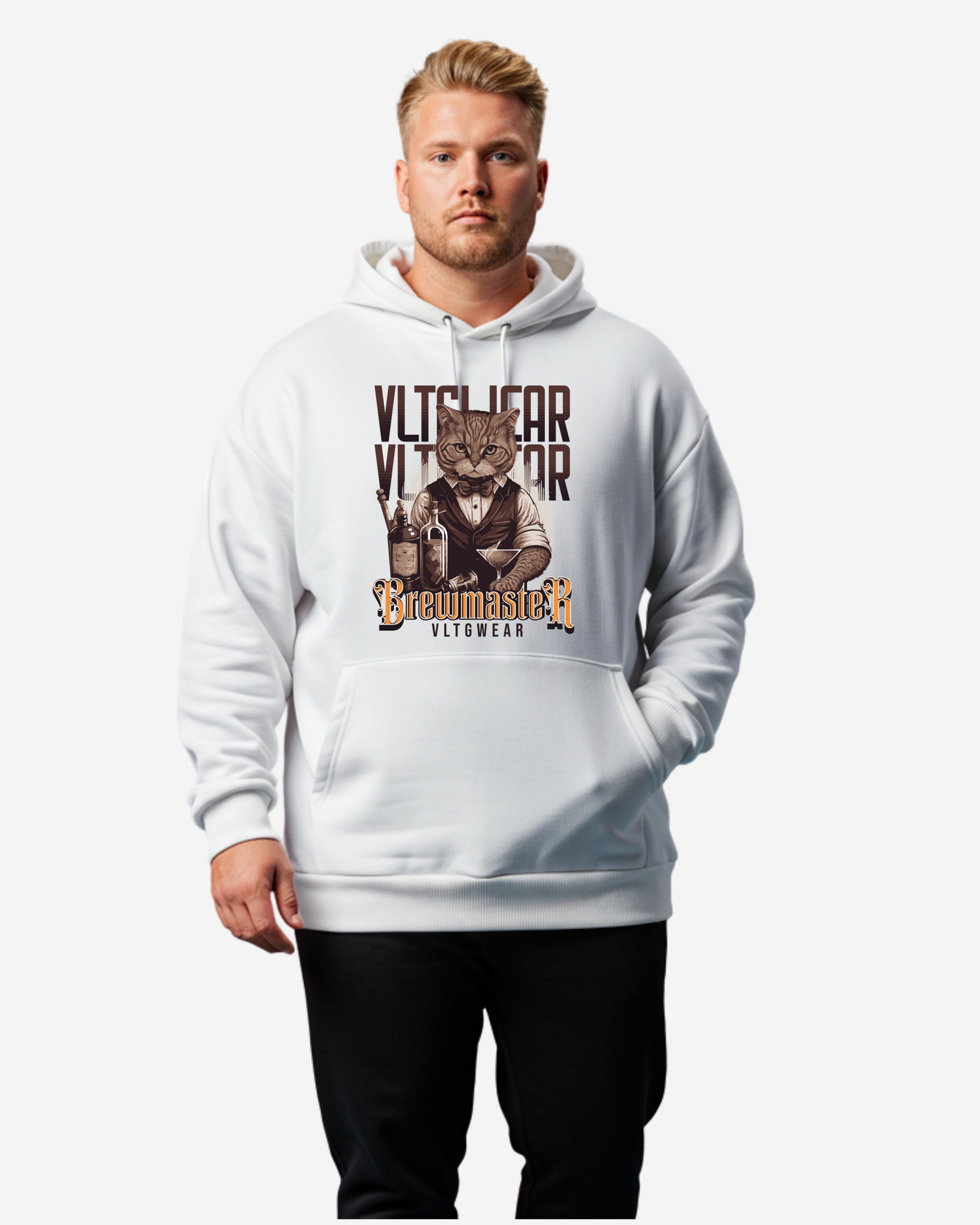 Brewmaster Men's Oversized Hoodie