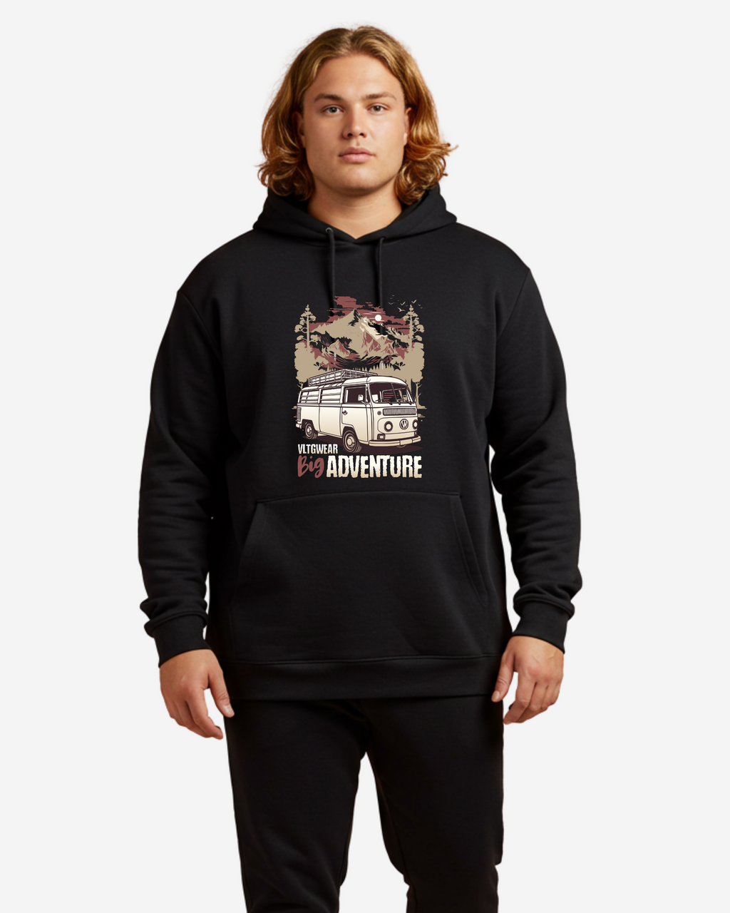 Big Adventure Men's Oversized Hoodie
