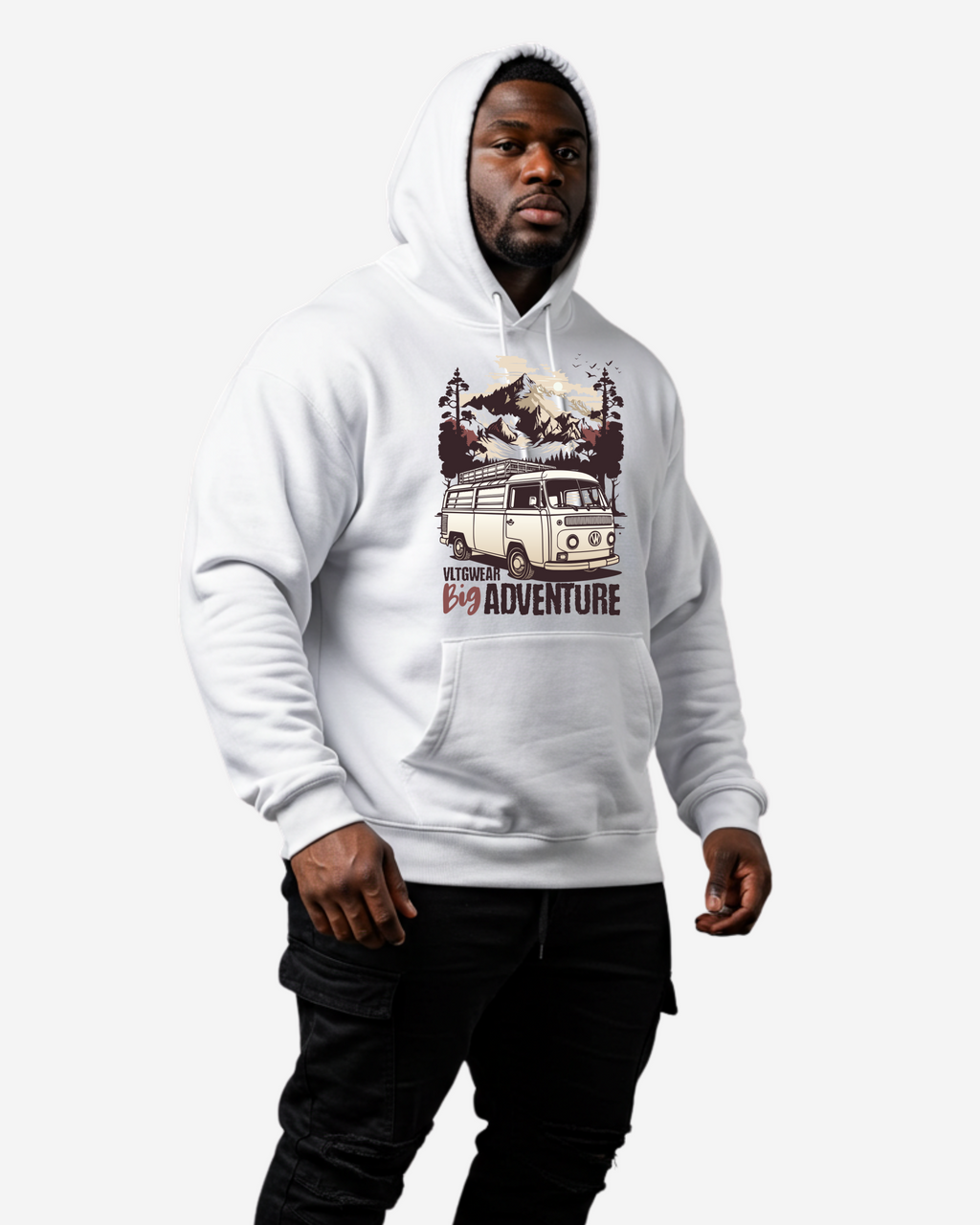 Big Adventure Men's Oversized Hoodie
