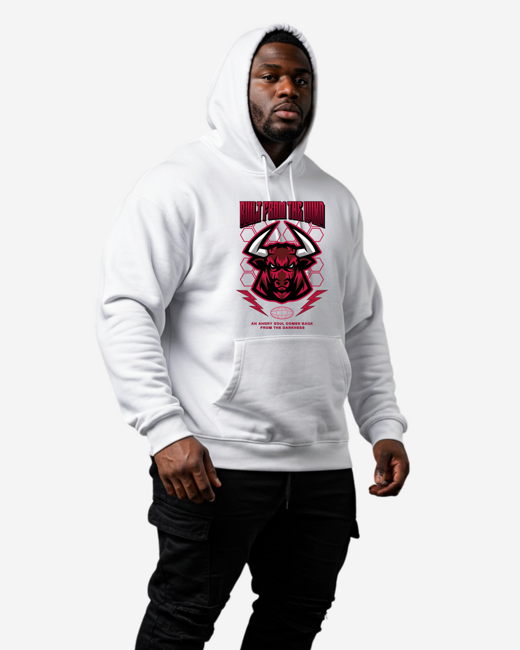Bullshead Men's Oversized Hoodie