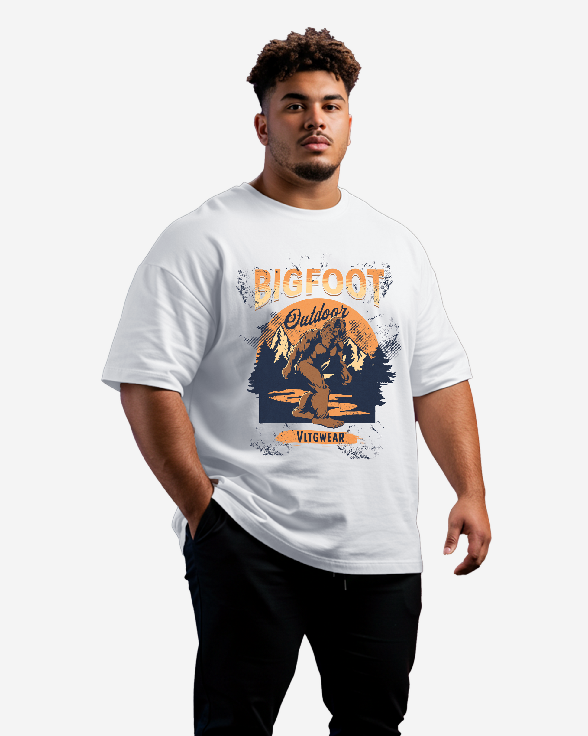 Bigfoot Outdoor Men's Oversized T-Shirt