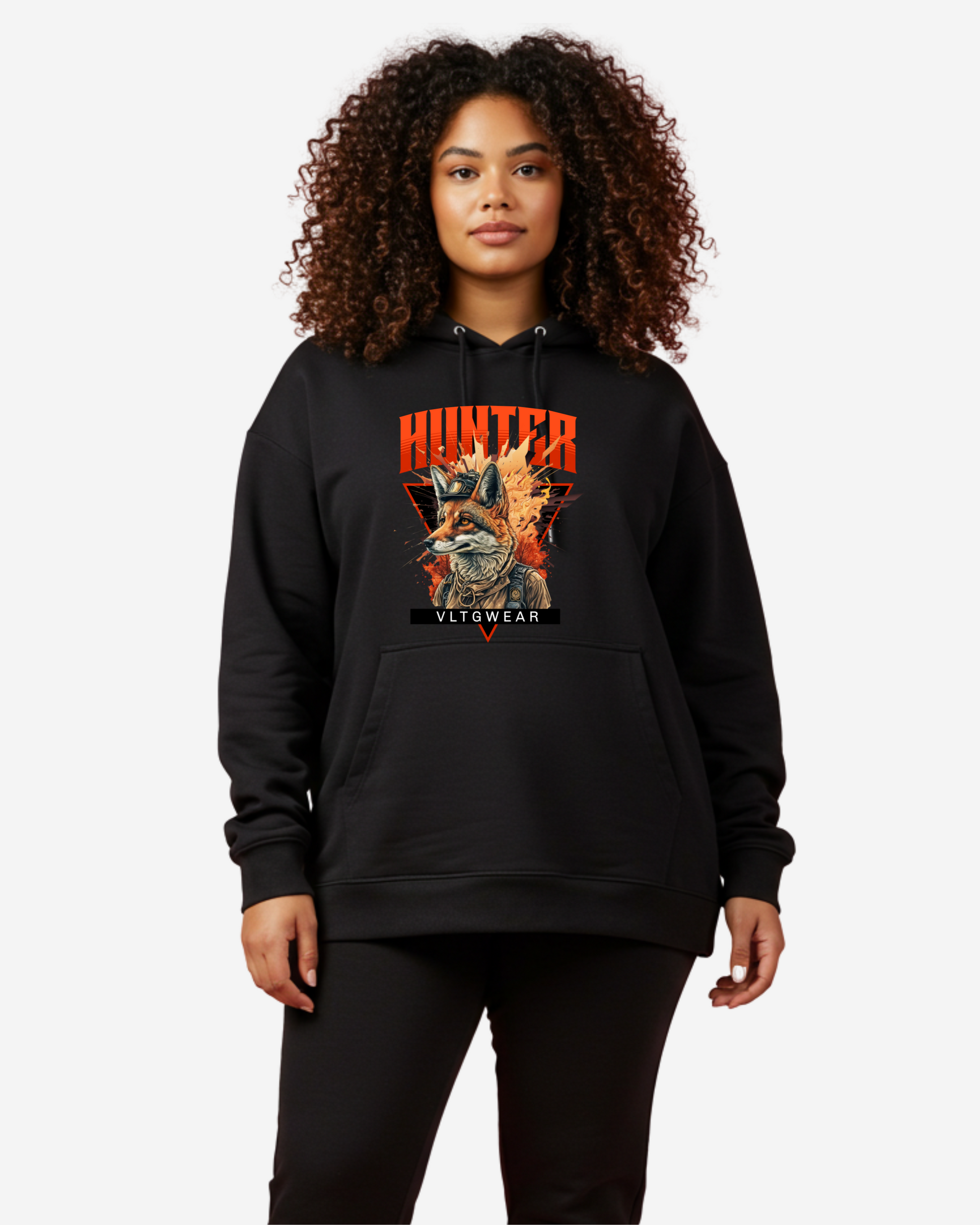 Fox Hunter Women's Oversized Hoodie