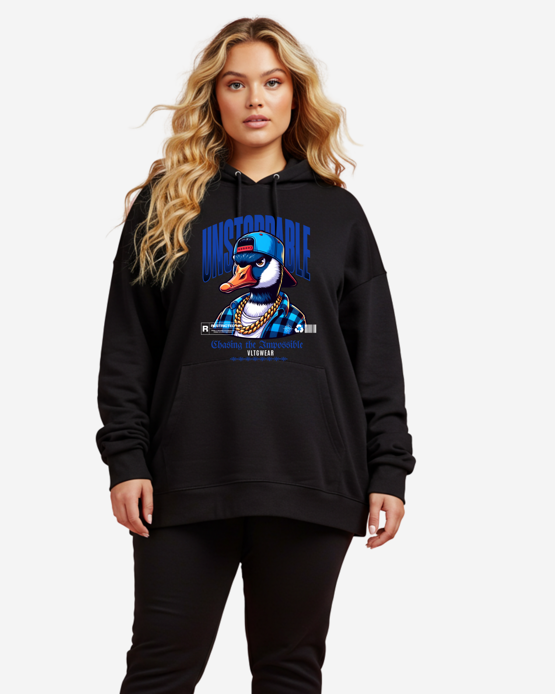 Unstoppable - Chasing the Impossible Women's Oversized Hoodie