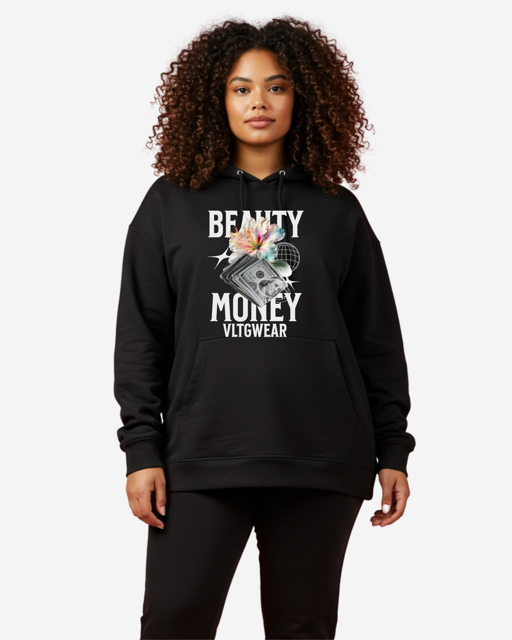 Beauty Money Women's Oversized Hoodie