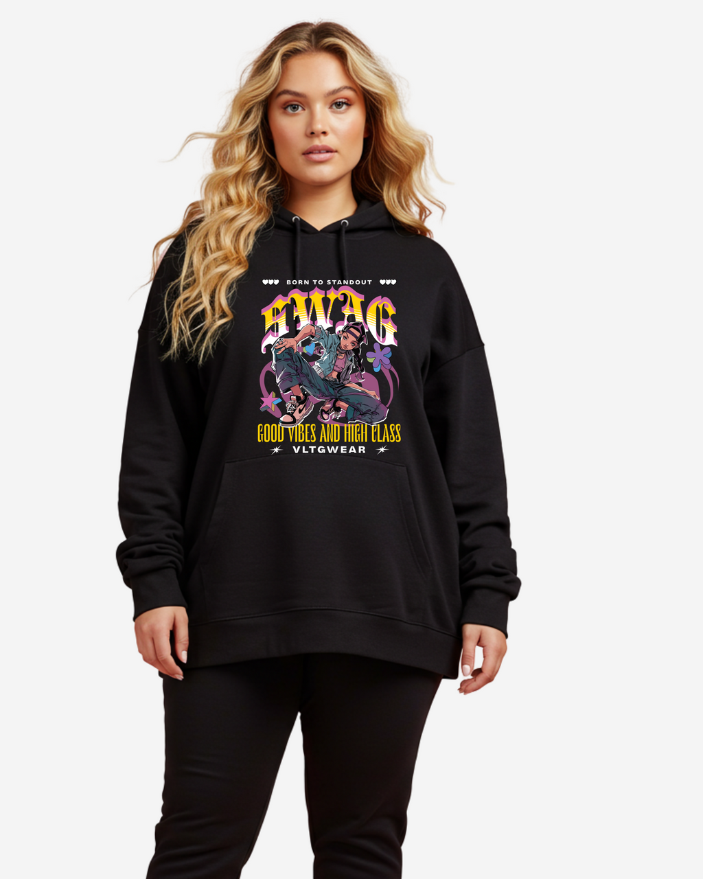 Born to Stand Out Women's Oversized Hoodie