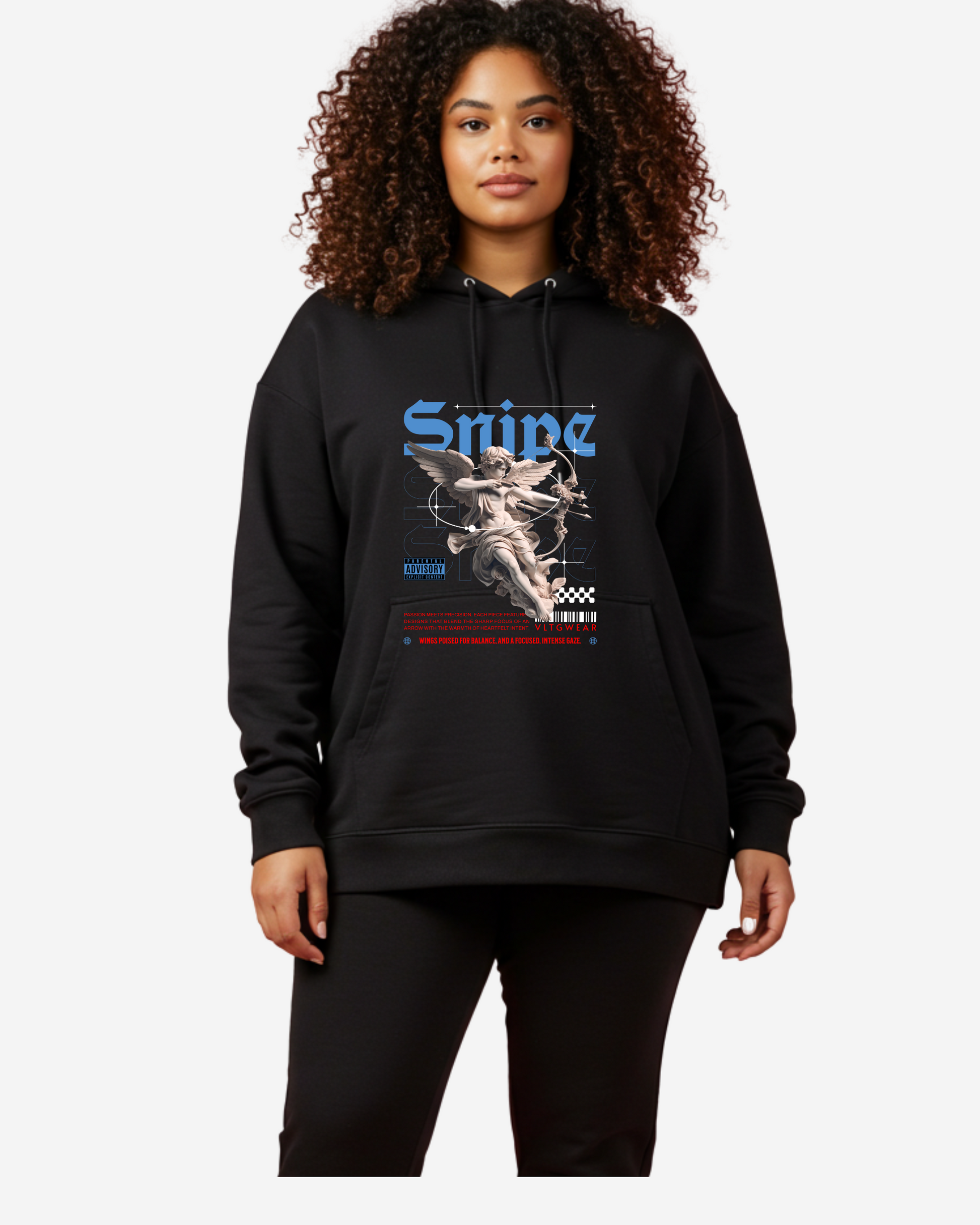 Snipe Streetwear Women's Oversized Hoodie