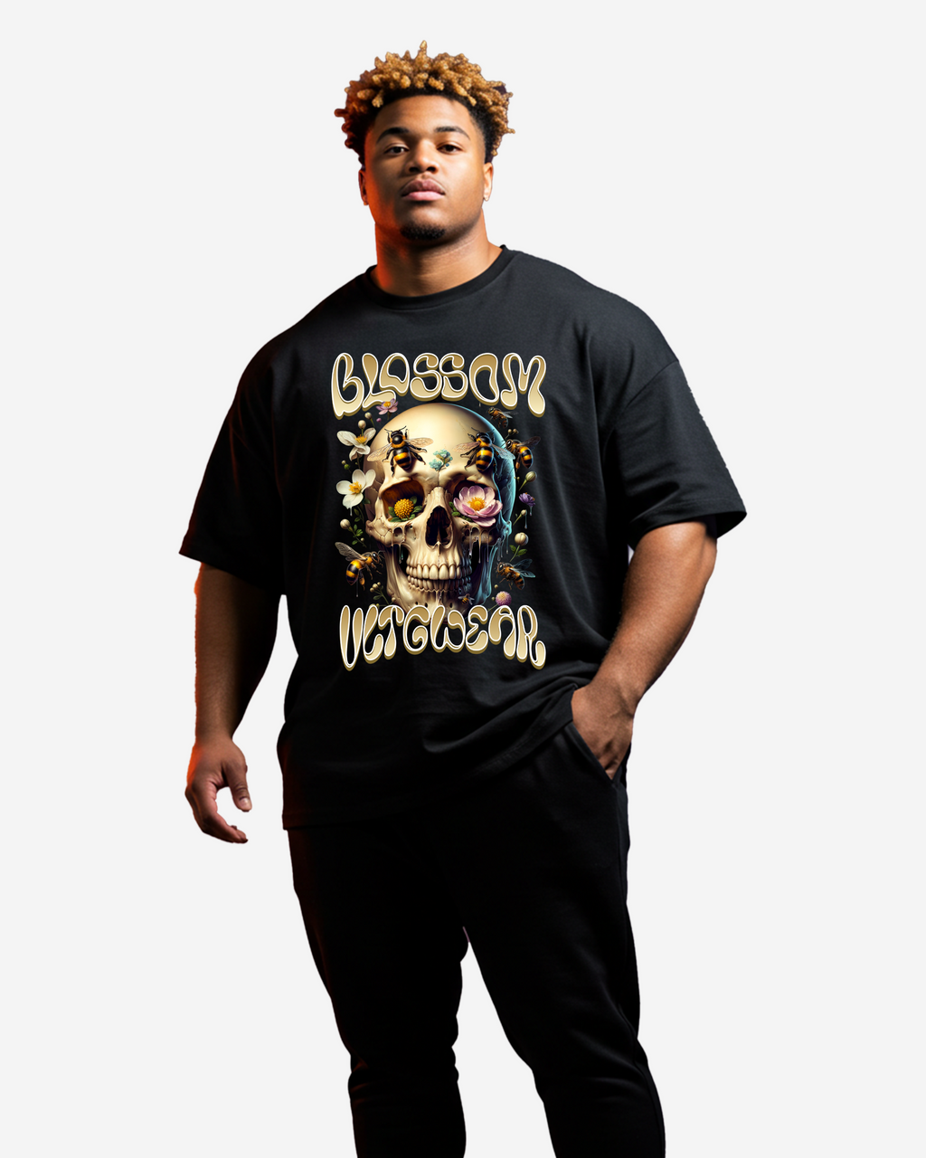 Blossom Men's Oversized T-Shirt