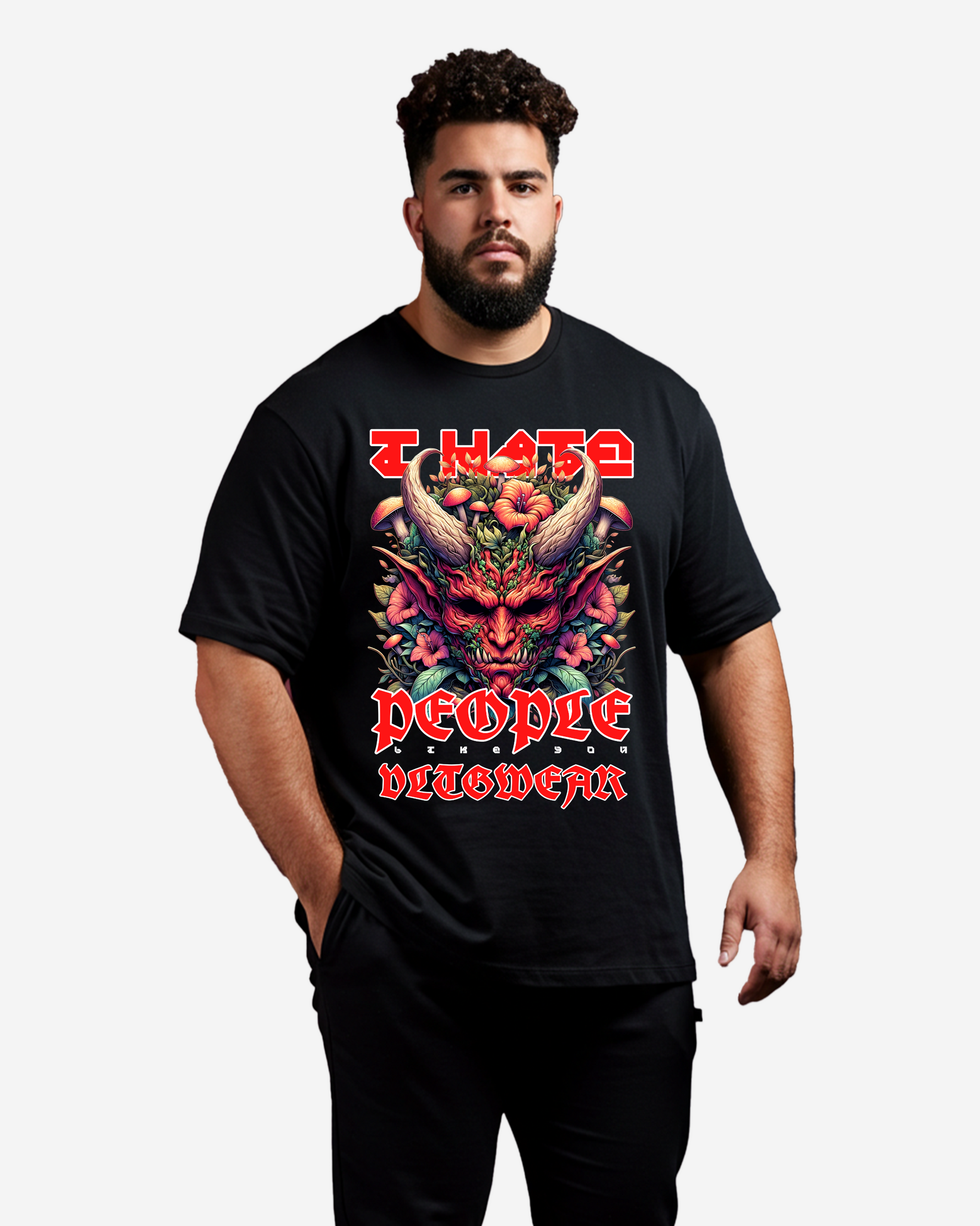 I Hate People Like You Men's Oversized T-Shirt