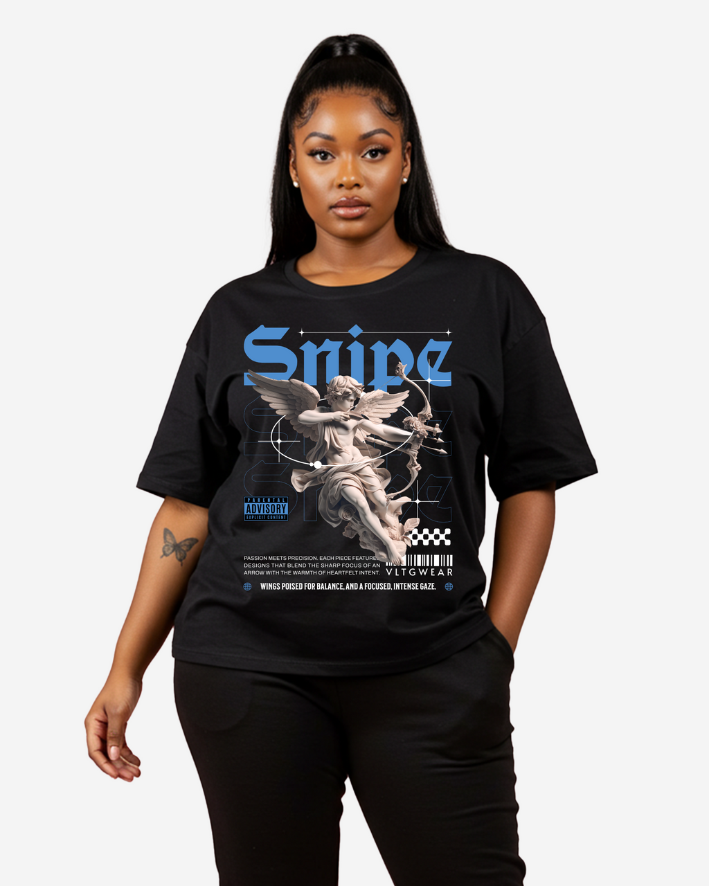 Snipe Streetwear Women's Oversized T-Shirt