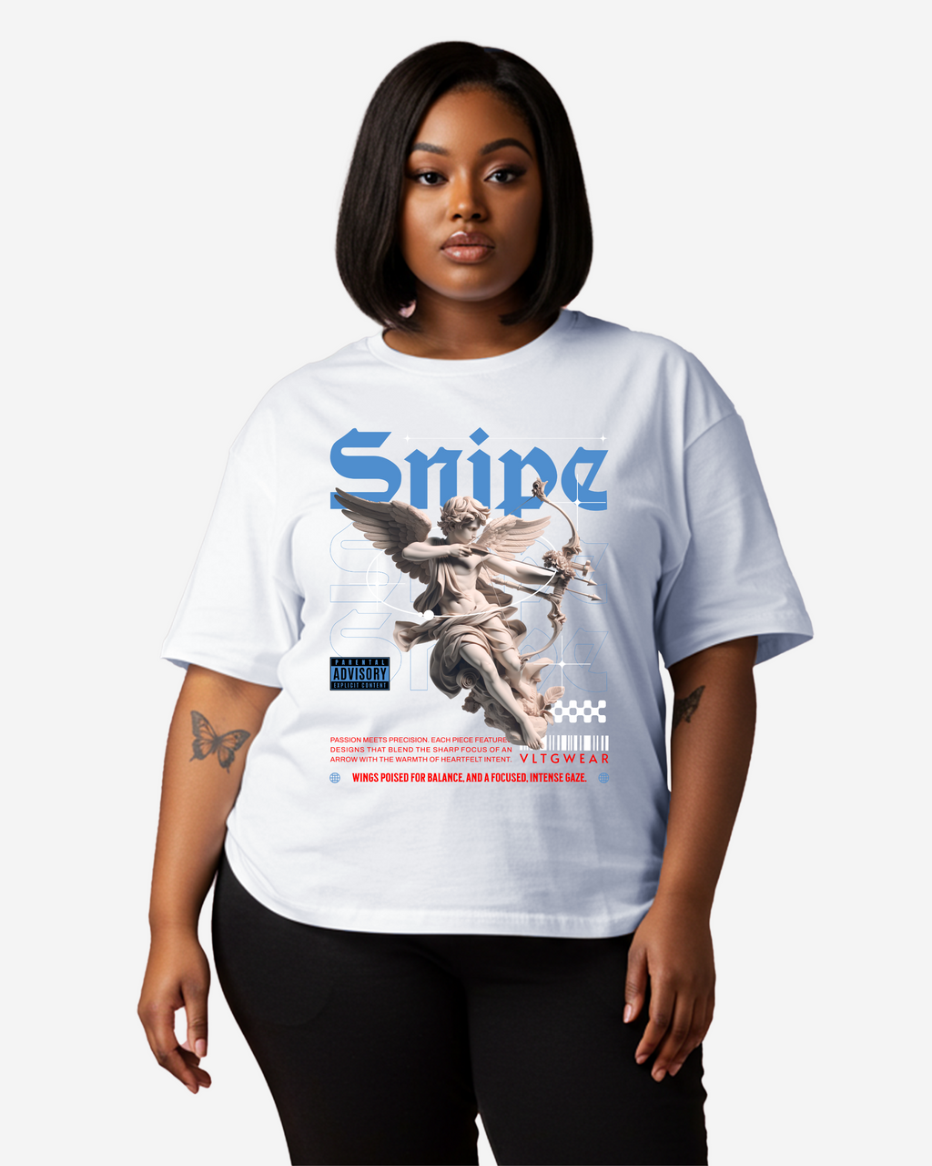 Snipe Streetwear Women's Oversized T-Shirt