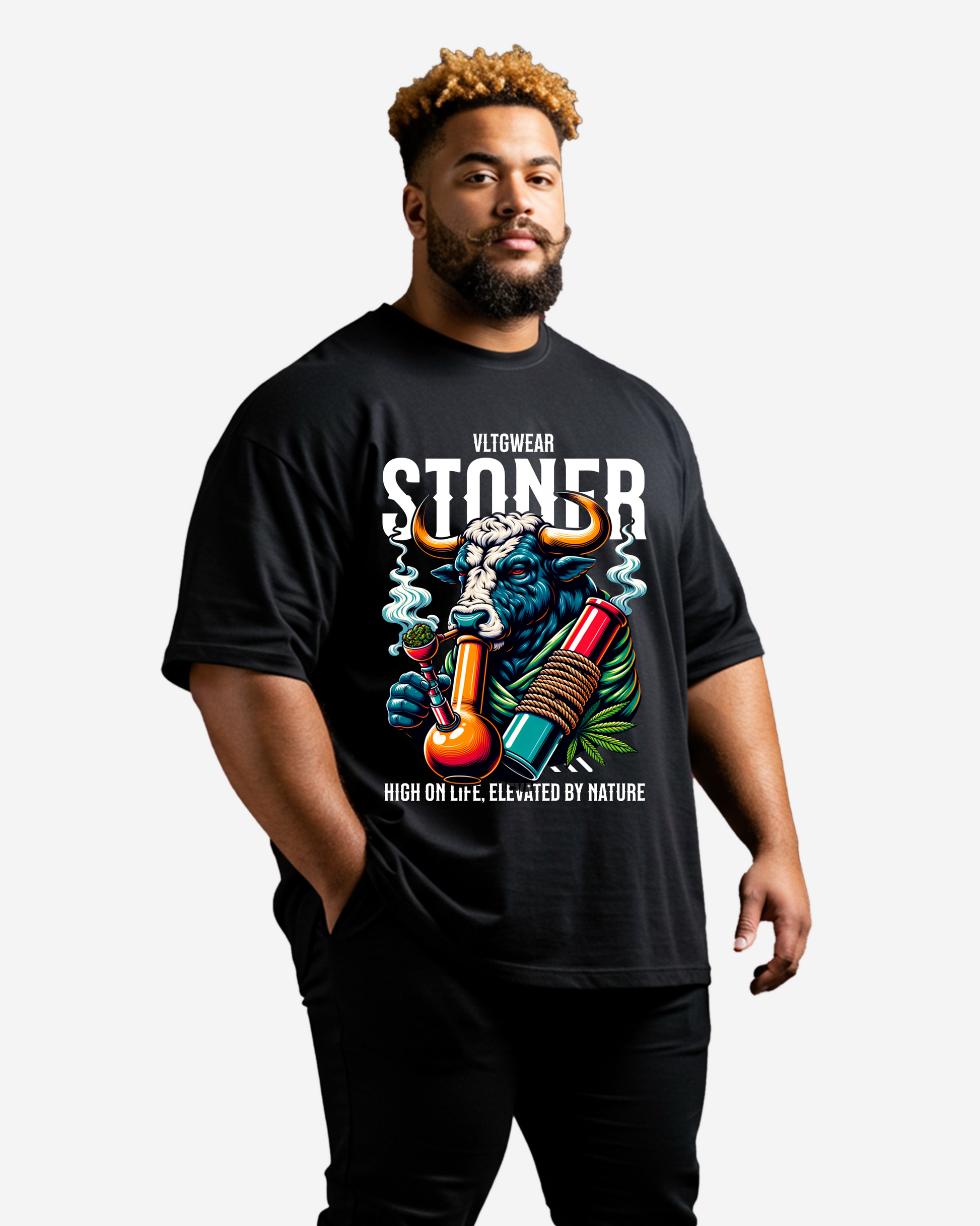 Stoner Men's Oversized T-Shirt