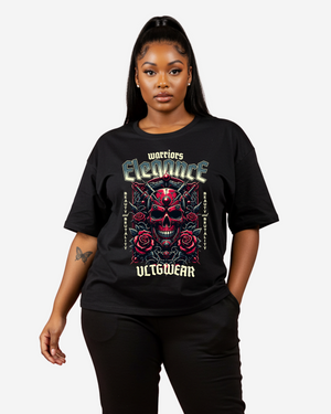 Warriors Elegance Women's Oversized T-Shirt