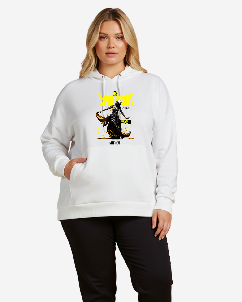 Dance Beautiful Expression Women's Oversized Hoodie