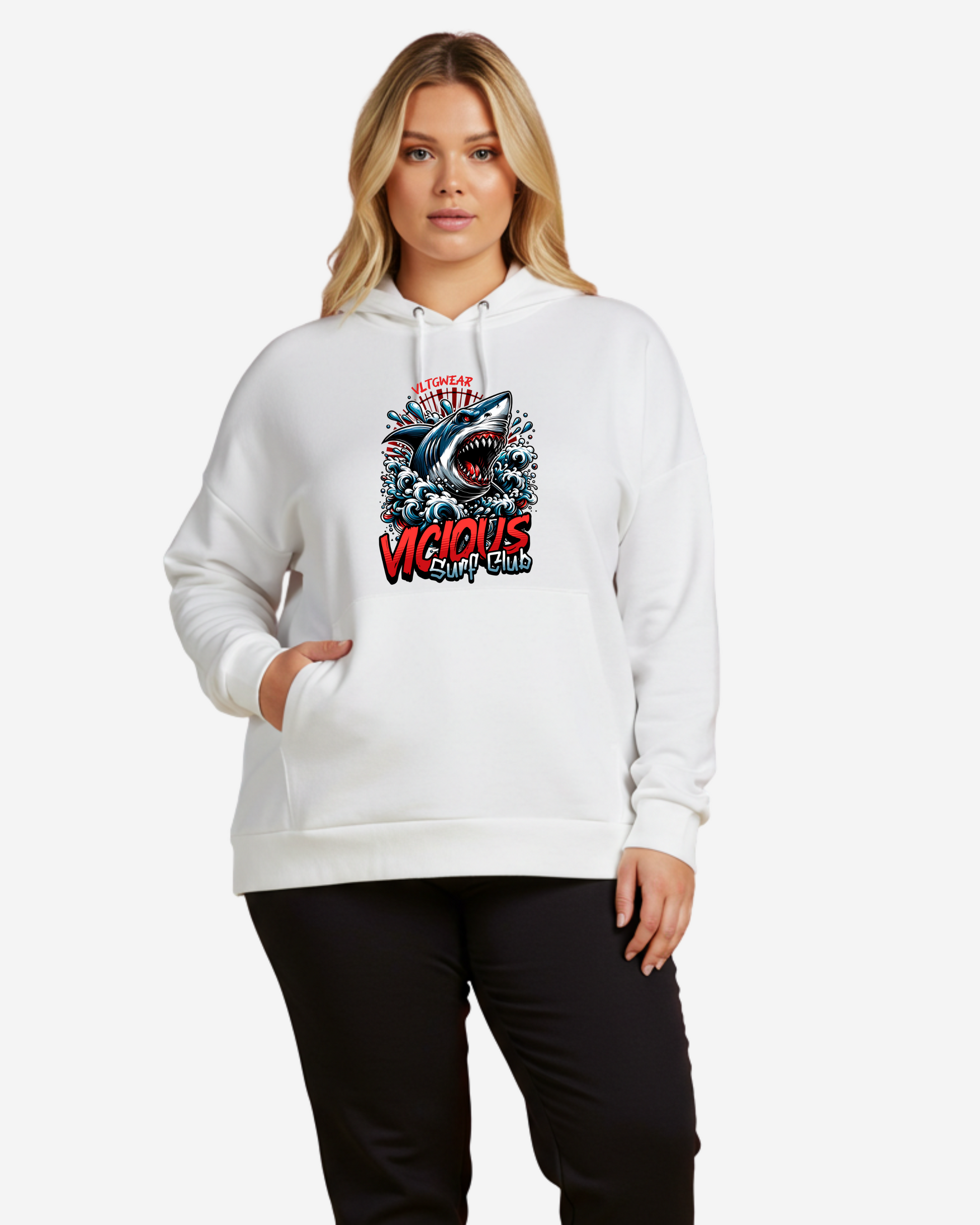 Vicious Surf Club Women's Oversized Hoodie