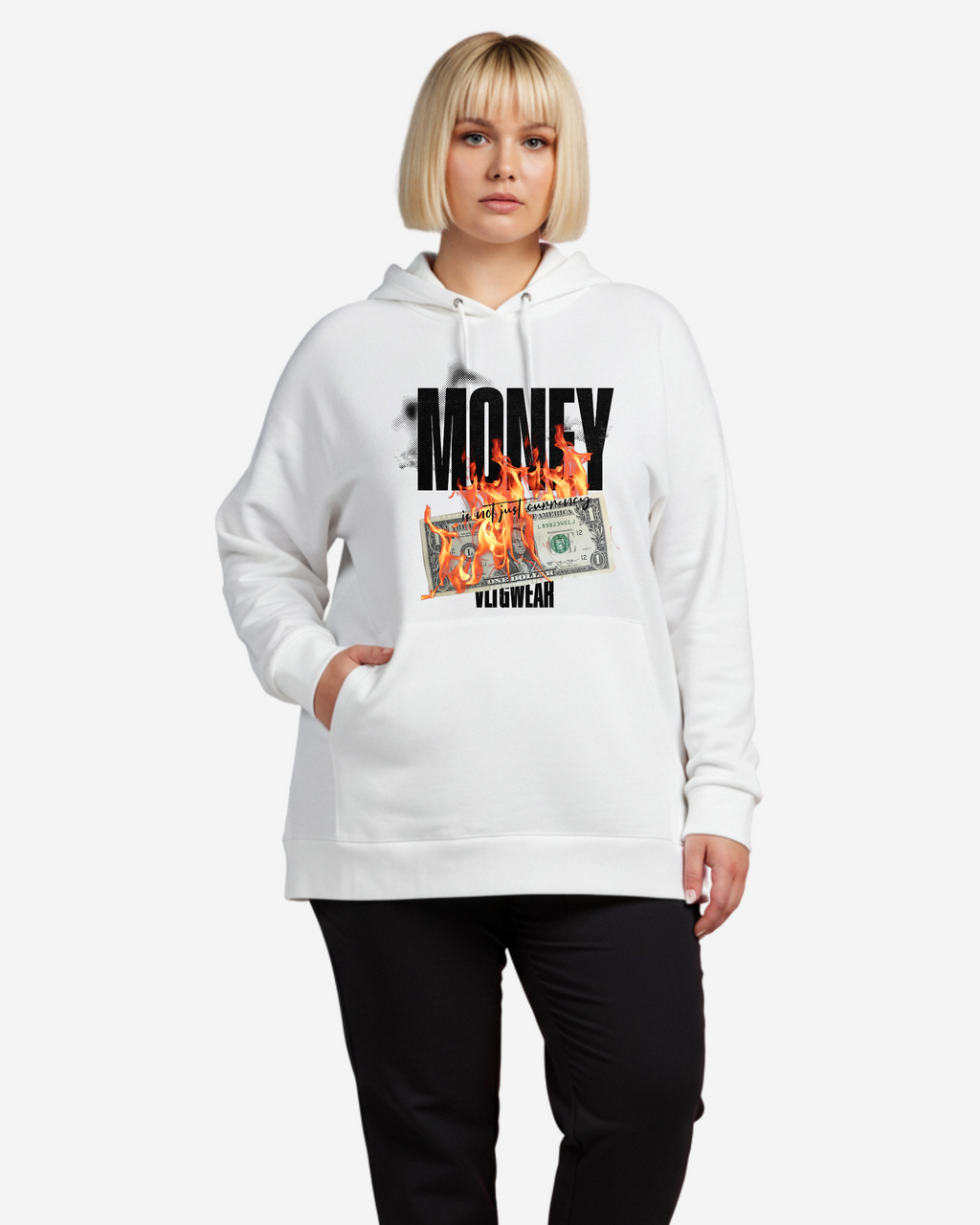 Money Power Women's Oversized Hoodie
