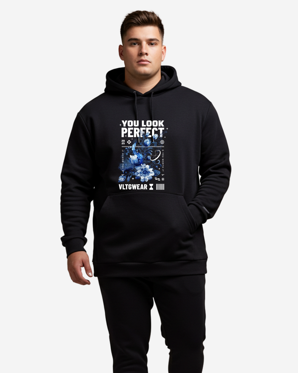 You Look Perfect Men's Oversized Hoodie