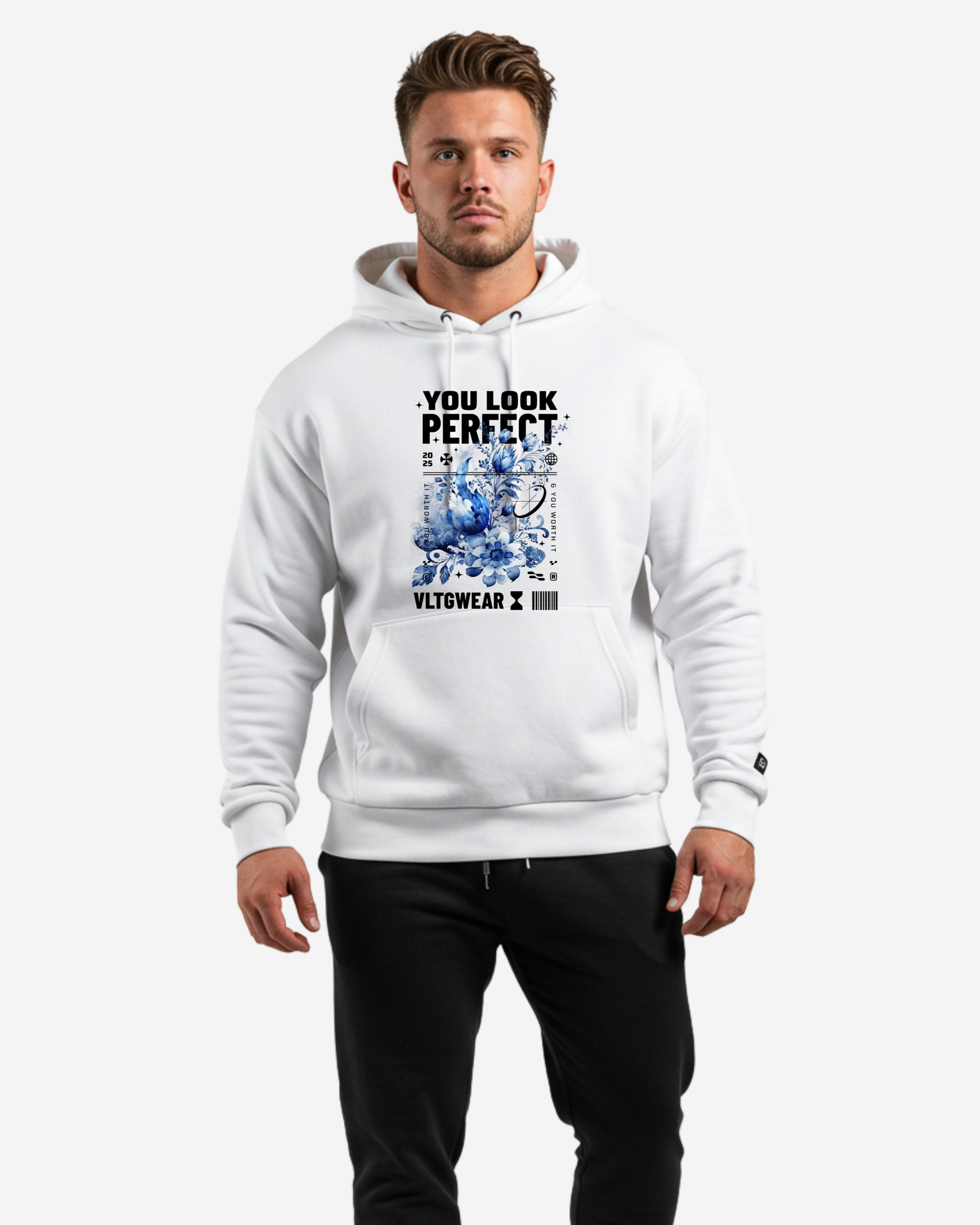 You Look Perfect Men's Oversized Hoodie