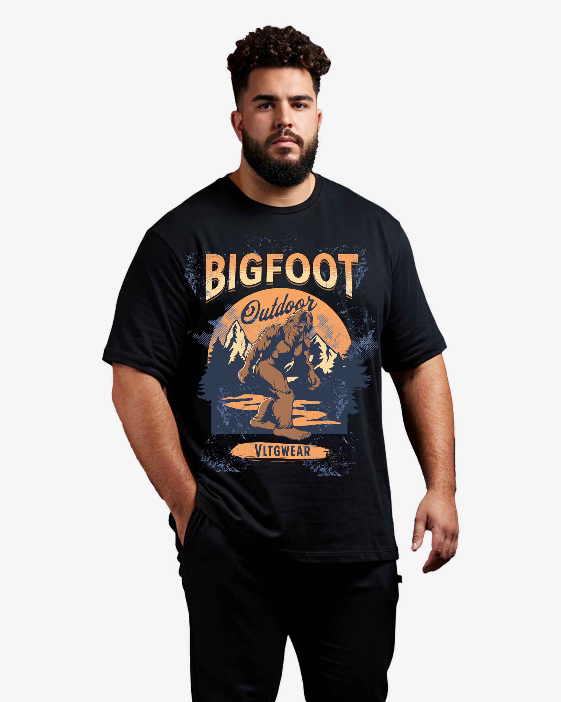 Bigfoot Outdoor Men's Oversized T-Shirt