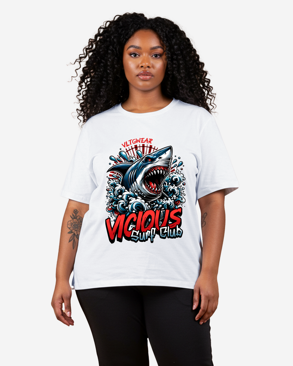 Vicious Surf Club Women's Oversized T-Shirt